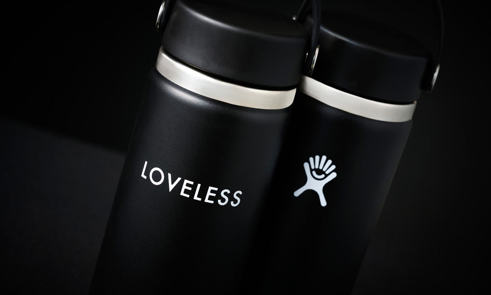 LOVELESS × Hydro Flask®︎ 16 oz Wide Mouth Stainless Steel Bottle / ラブレスがハイドロフラスクと初コラボレーション