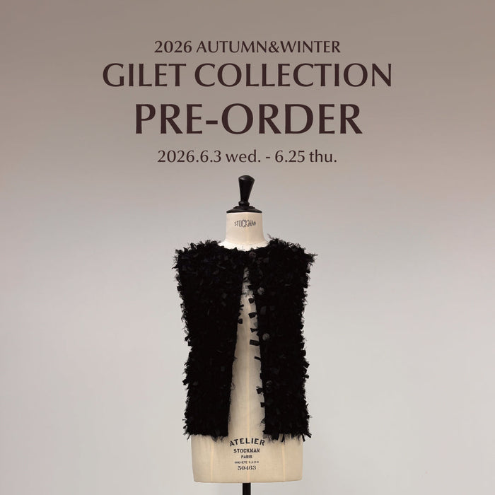 MACKINTOSH LONDON WOMEN｜【PRE ORDER】GILET COLLECTION