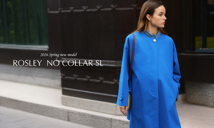 MACKINTOSH LONDON WOMEN｜2026 Spring new model　ROSLEY NO COLLAR SL