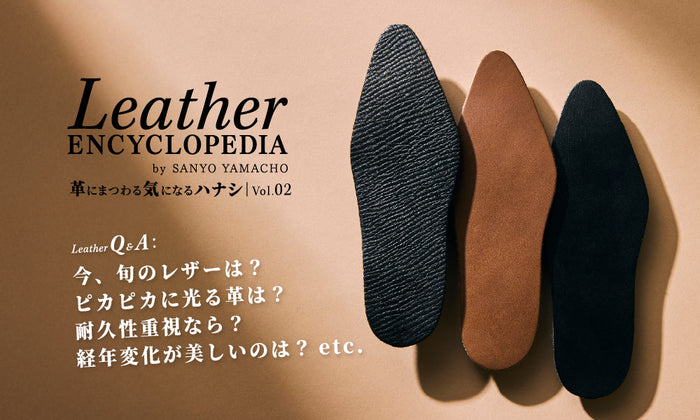 Leather ENCYCLOPEDIA 革にまつわる気になるハナシ Vol.02