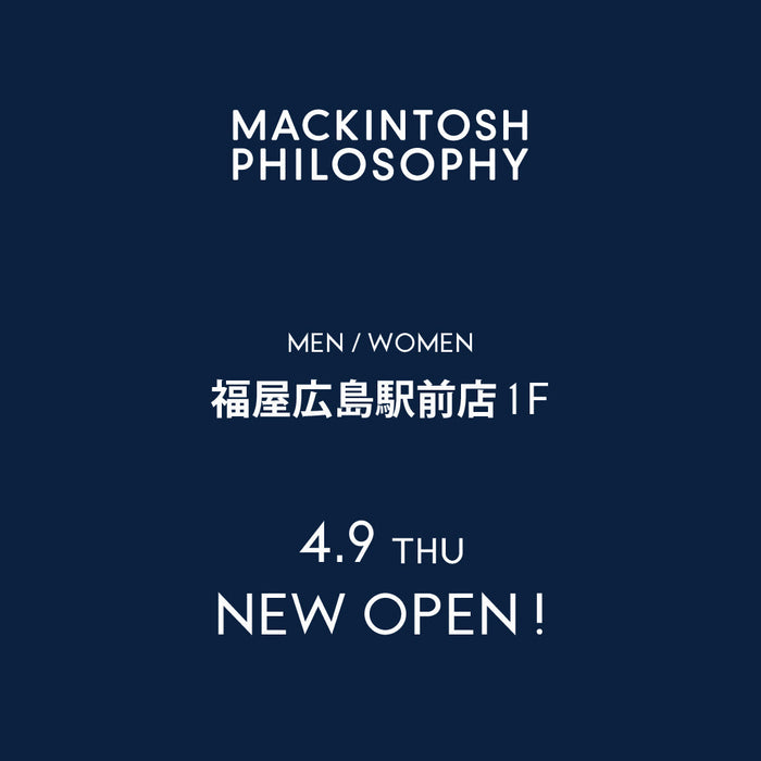 【MEN/WOMEN】福屋広島駅前店 NEW OPEN