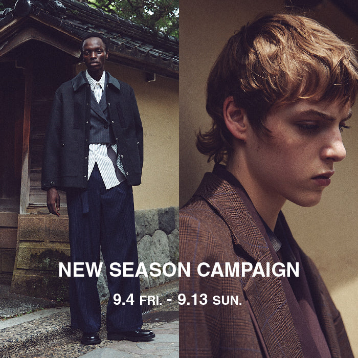 NEW SEASON CAMPAIGN '26 AUTUMN