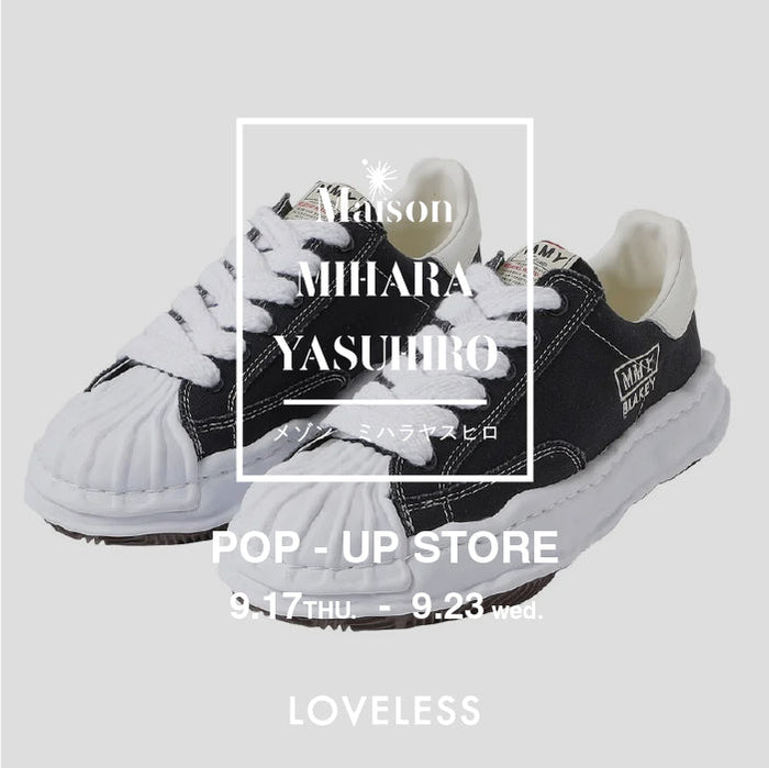Maison MIHARA YASUHIRO POP-UP STORE / ニュウマン高輪店でメゾンミハラヤスヒロ限定ストアを開催