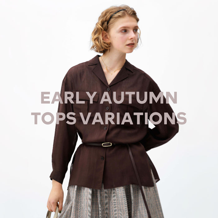 MACKINTOSH PHILOSOPHY WOMEN | EARLY AUTUMN TOPS VARIATION