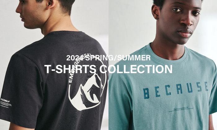 ECOALF ｜【T-SHIRTS COLLECTION】 デイリーユースのTシャツこそ環境と身体に優しい選択を。