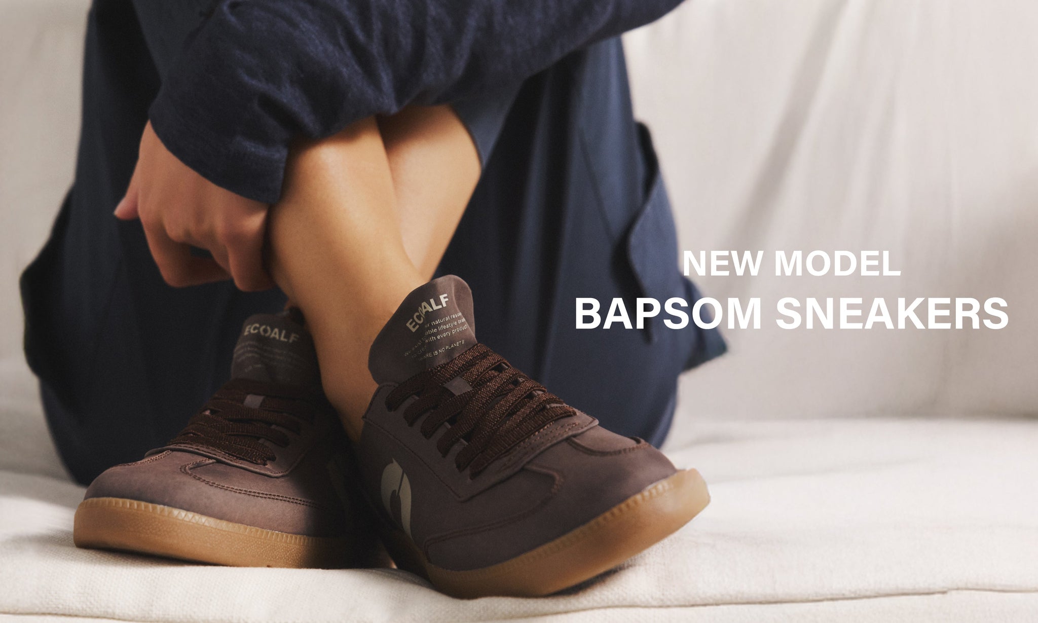 新モデル BAPSOMスニーカーーECOALF