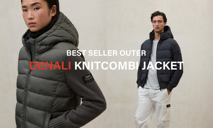 ベストセラーアウター　DENALI KITTED JACKET デナリ ニットコンビジャケットーECOALF