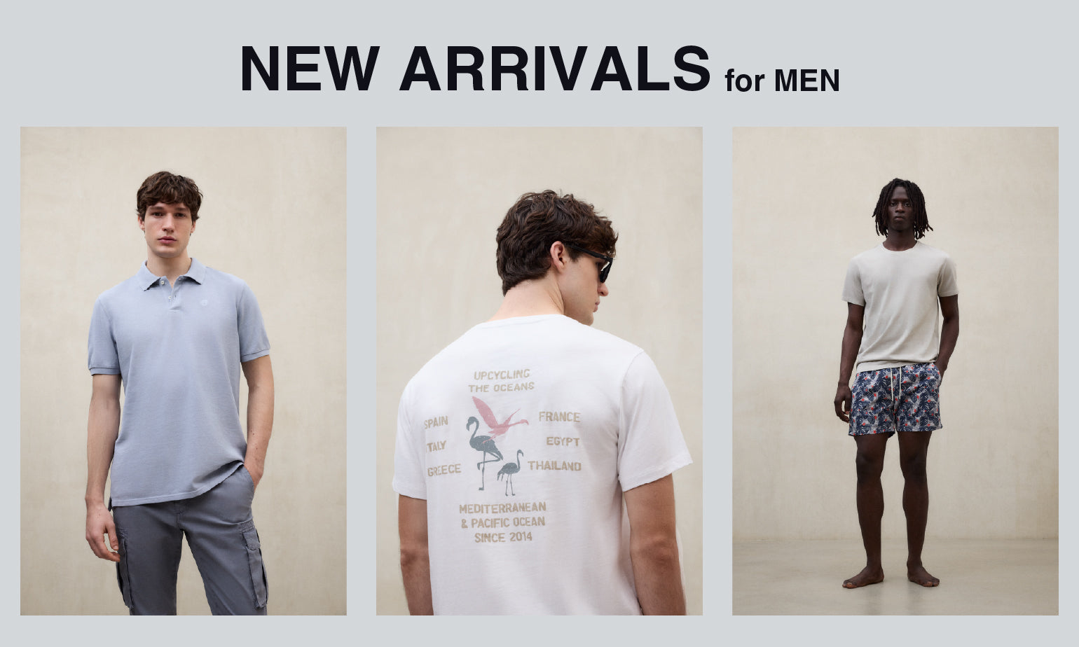 NEW ARRIVALS for MEN― ECOALF