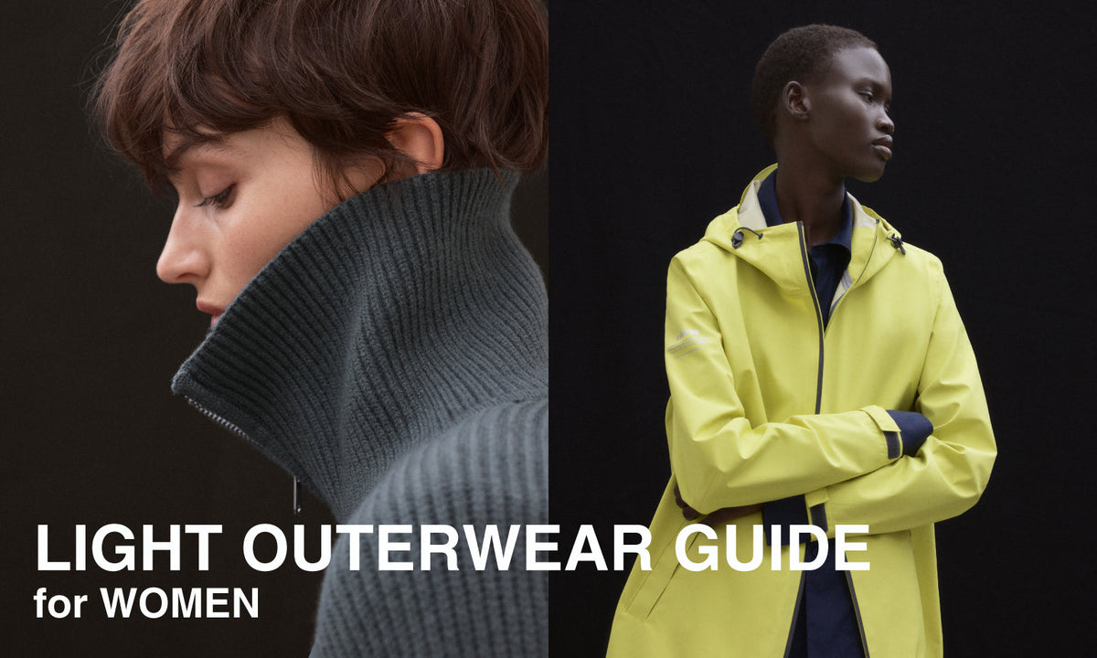 LIGHT OUTERWEAR GUIDE for WOMEN― ECOALF