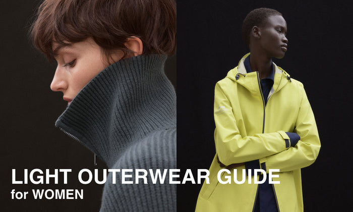 LIGHT OUTERWEAR GUIDE for WOMEN― ECOALF