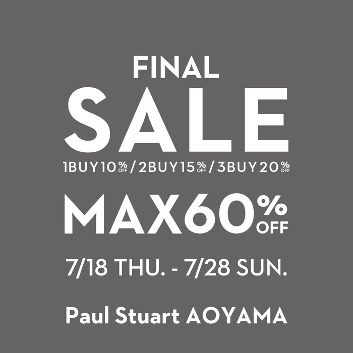 Paul Stuart aoyama｜FINAL SALE