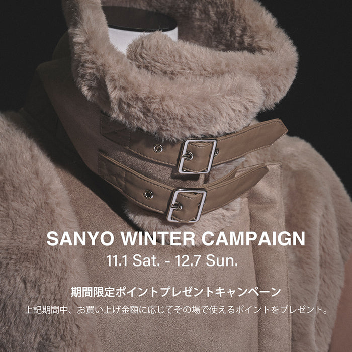 【好評につき期間延長】Sanyo Winter Campaign