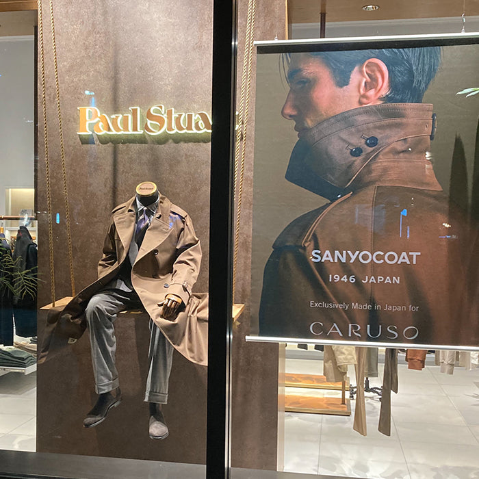 SANYOCOAT｜【POP UP SHOP】Paul Stuart青山本店  9/4(FRI.)-9/27(MON.)