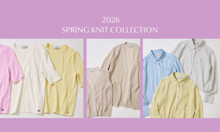 MACKINTOSH LONDON WOMEN｜【2026 Spring knit Collection】