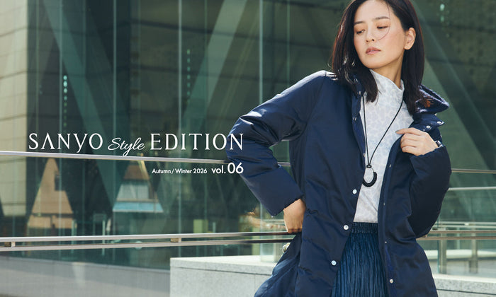 EVEX｜SANYO Style EDITION Vol.6ー冬の着こなしに “色” のエナジーを