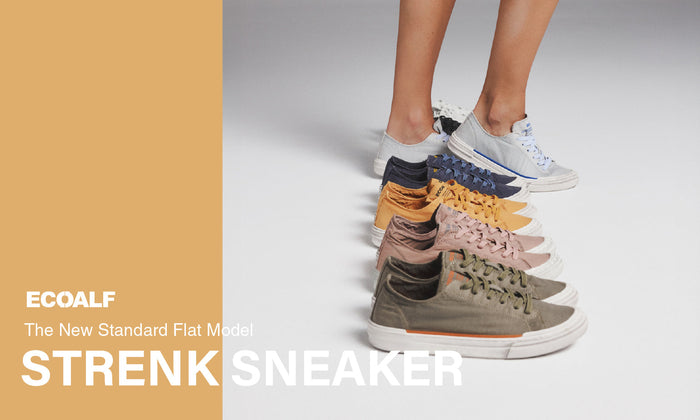 新定番フラットモデル　STRENKスニーカーーECOALF