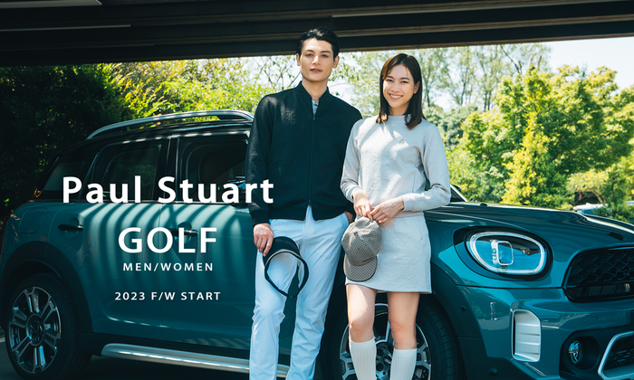 【Paul Stuart GOLF 2023 Fall & Winter COLLECTION】 「Paul Stuart GOLF」の新作が登場！エレガントなゴルフウェアで、スタイリッシュなプレイを楽しむ