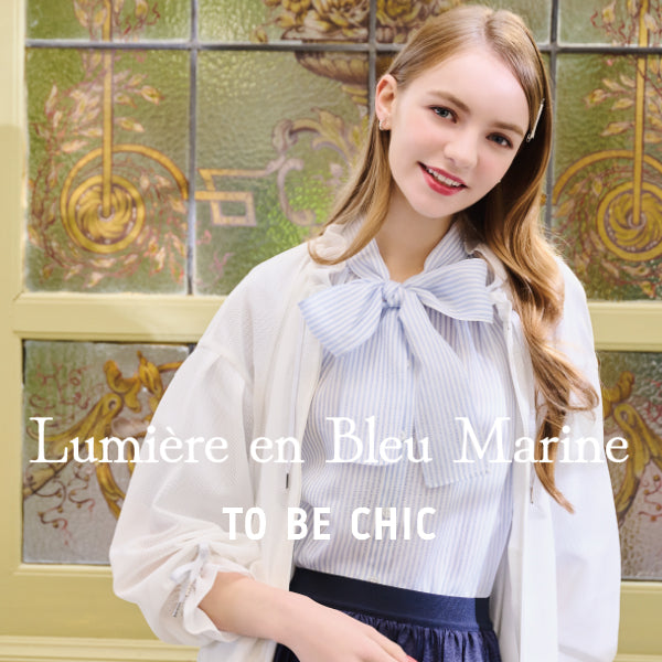 TO BE CHIC | Lumière en Bleu Marine
