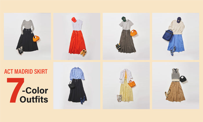 ACT MADRID スカート 7-color outfits ーECOALF