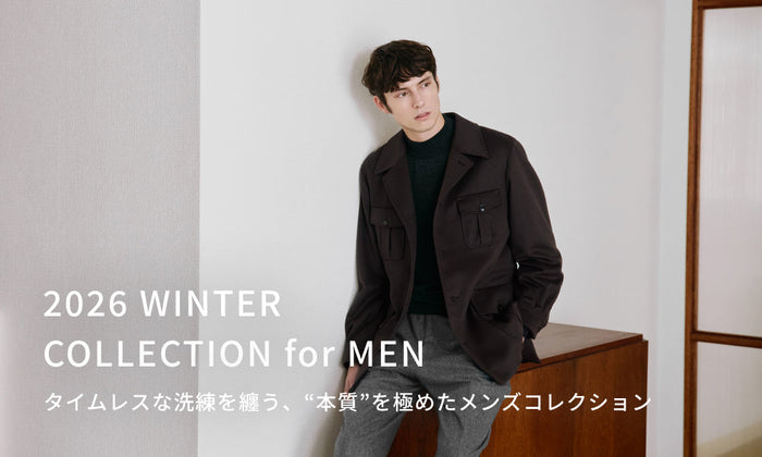 2026 WINTER COLLECTION for MEN