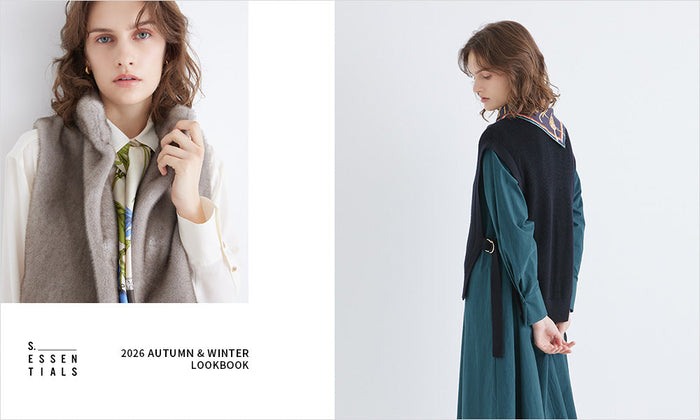 S.ESSENTIALS ❘2026 AUTUMN LOOKBOOK