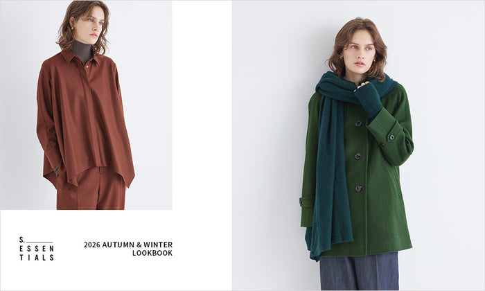 S.ESSENTIALS ❘ 2026 WINTER LOOKBOOK