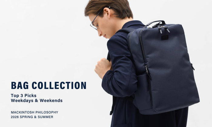 【MEN】Weekdays & Weekends | 2026SS BAG COLLECTION