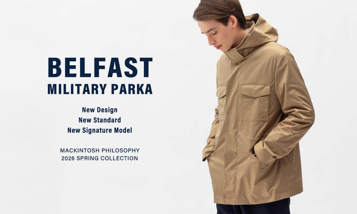 【MEN】BELFAST MILITARY PARKA | 26'SPRING NEW MODEL
