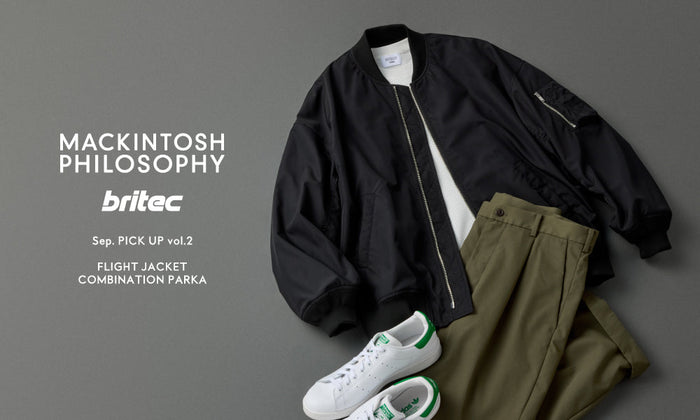 【MEN】2025AW Sep. PICK UP vol.2 | “britec”SERIES