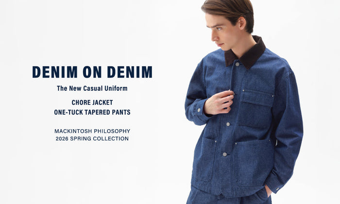 【MEN】DENIM ON DENIM | The New Casual Uniform