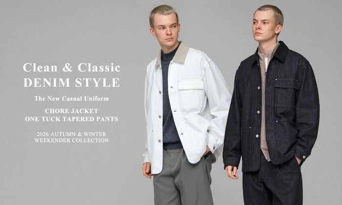 【MEN】Clean & Classic｜DENIM STYLE