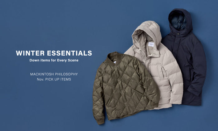 【MEN】2025AW Nov. PICK UP ITEMS | WINTER ESSENTIALS