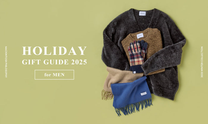 【MEN】HOLIDAY GIFT GUIDE for MEN
