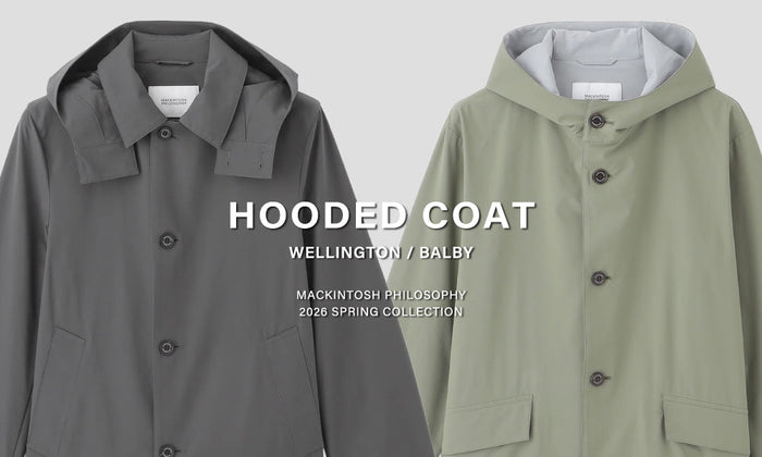 【MEN】HOODED COAT | WELLINGTON & BALBY