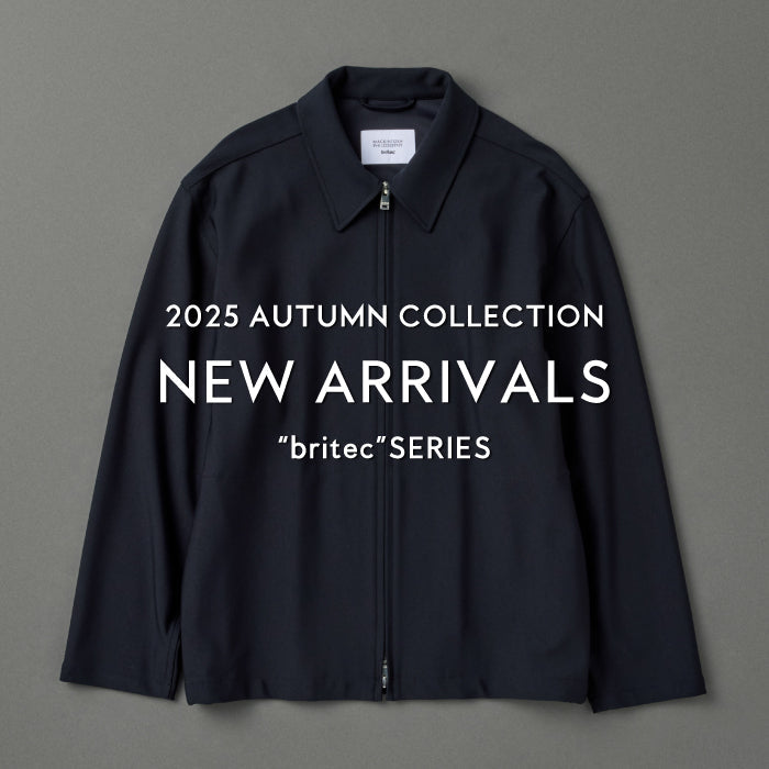 【MEN】NEW ARRIVALS | “britec”SERIES vol.1