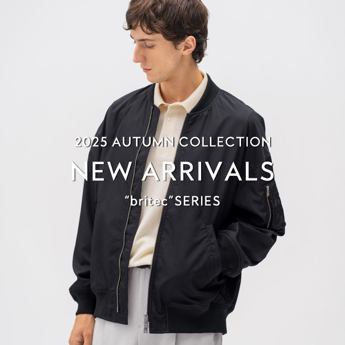 【MEN】NEW ARRIVALS | “britec”SERIES vol.2