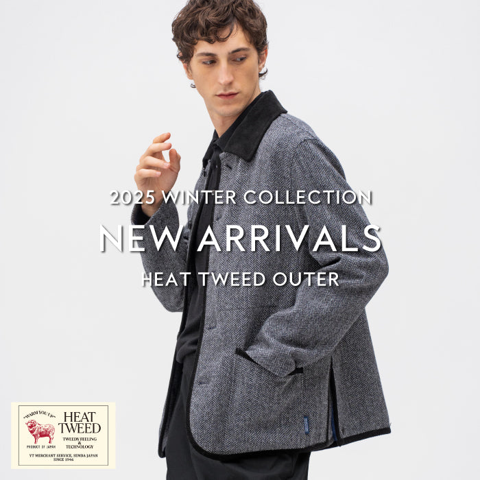 【MEN】NEW ARRIVALS | HEAT TWEED OUTER