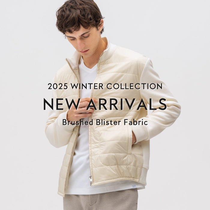 【MEN】NEW ARRIVALS | Brushed Blister Fabric