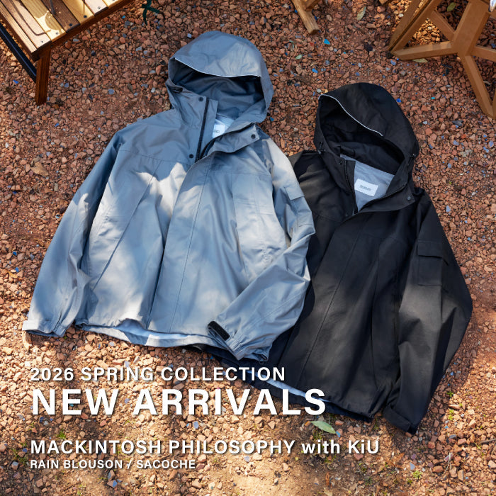 【MEN】NEW ARRIVALS | MACKINTOSH PHILOSOPHY with KiU