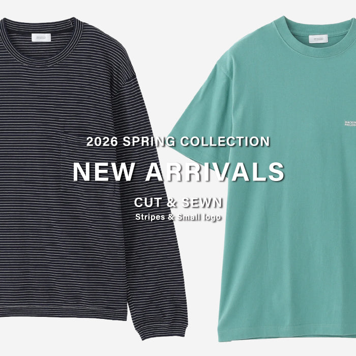 【MEN】NEW ARRIVALS | CUT & SEWN
