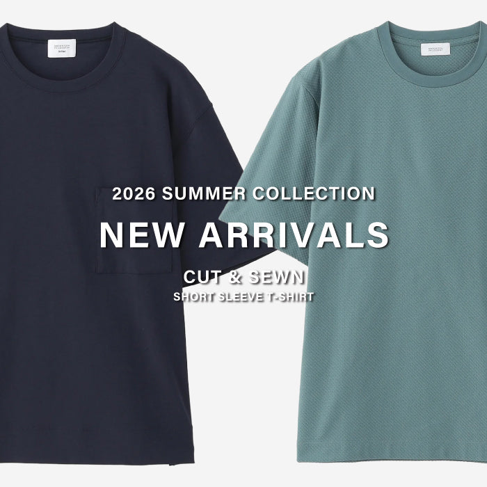 【MEN】NEW ARRIVALS | SHORT SLEEVE T-SHIRT