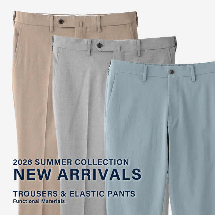 【MEN】NEW ARRIVALS | TROUSERS & ELASTIC PANTS