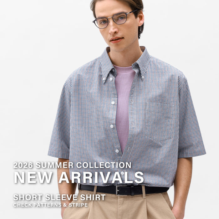 【MEN】NEW ARRIVALS | SHORT SLEEVE SHIRT