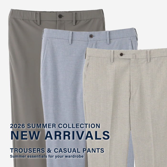 【MEN】NEW ARRIVALS | TROUSERS & CASUAL PANTS