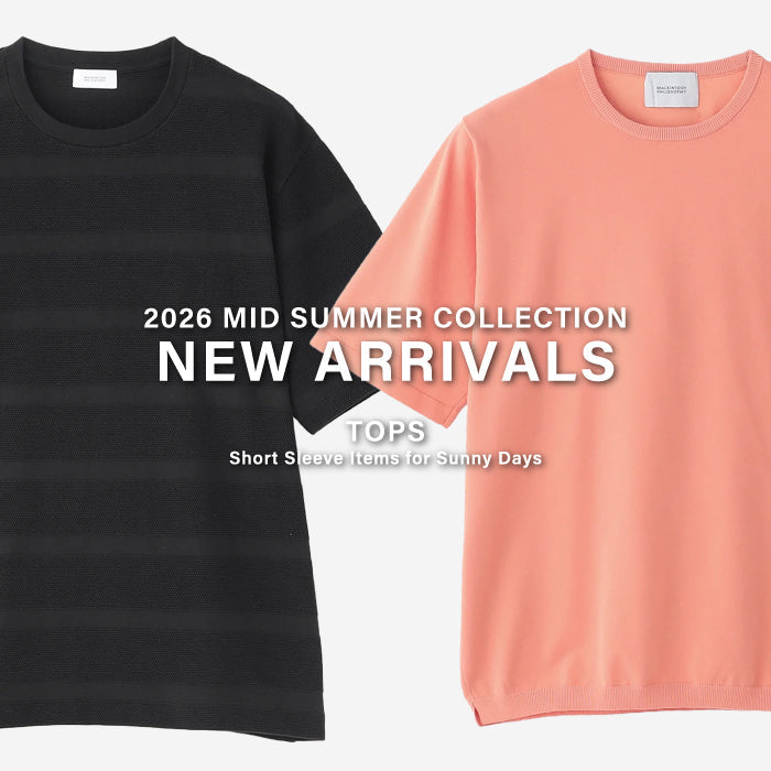 【MEN】NEW ARRIVALS | TOPS