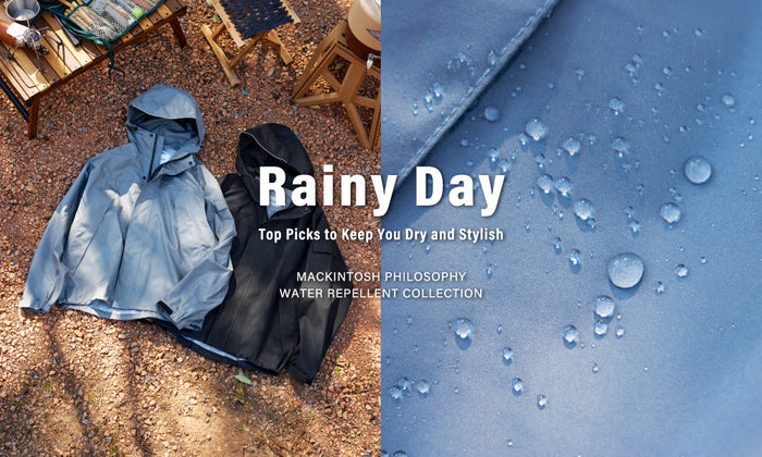 【MEN】Rainy Day | Top Picks to Keep You Dry and Stylish