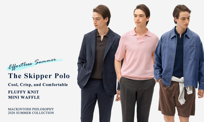 【MEN】Effortless Summer | The Skipper Polo