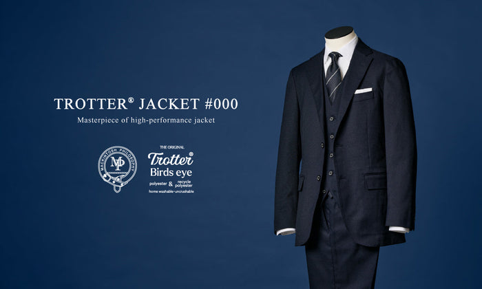 【MEN】MASTERPIECE MODEL | TROTTER® JACKET #000