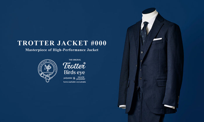 【MEN】MASTERPIECE MODEL | TROTTER JACKET #000