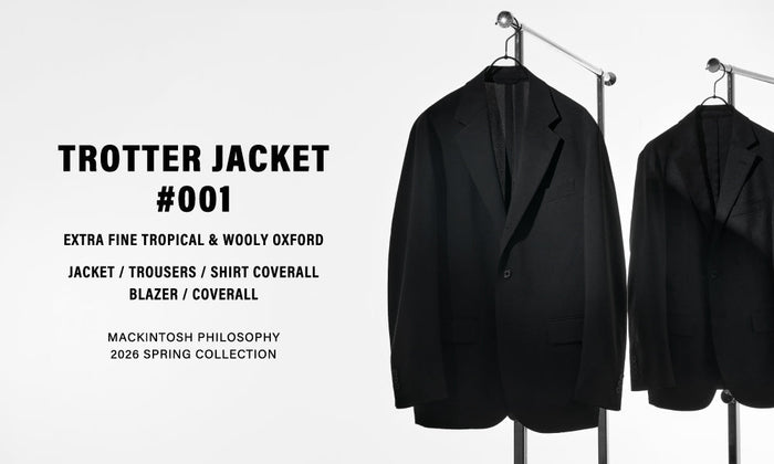 【MEN】TROTTER JACKET #001 | An Updated Essential Series